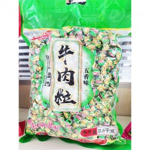 傣珍牛肉粒五香味2.5kg