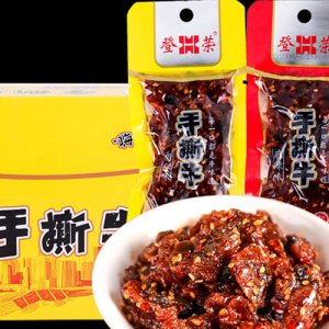 登荣手撕牛肉盒装