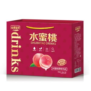 山果宝贝水蜜桃果味饮品250mlx12盒