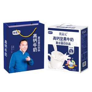 益菲尔高钙牛奶250mlx12盒