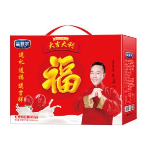 益菲尔红枣枸杞饮品250mlx12盒