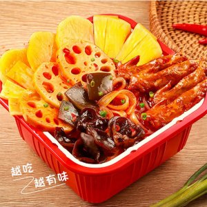 七片叶重庆自热方便火锅盒装