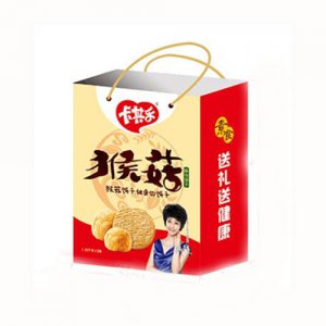 卡其乐猴菇饼干一提双盒
