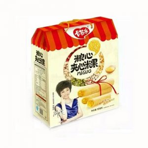 卡其乐屋顶盒夹心米果