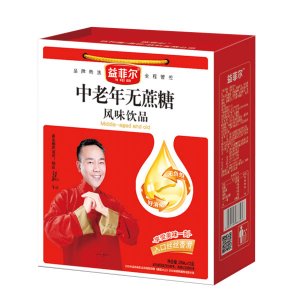 益菲尔中老年风味无蔗糖饮品250mlx12盒