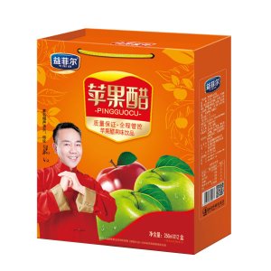 益菲尔苹果醋250mlx12盒
