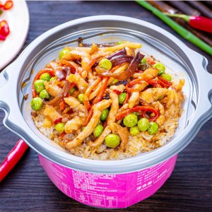 七片叶自热米饭盒装