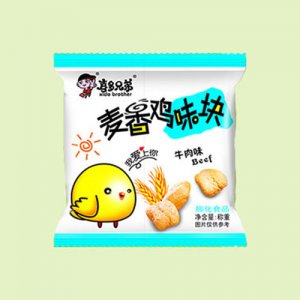 喜多兄弟麦香鸡味块牛肉味