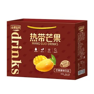 山果宝贝热带芒果果味饮品250mlx12盒