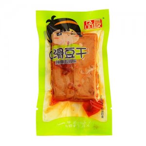 品最Q滑豆干泡椒味散装称重
