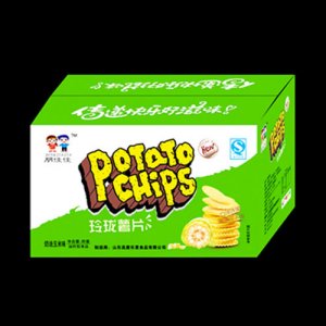 朋佳佳玲珑薯片奶油玉米味箱装