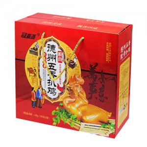 冠香莲德州五香脱骨扒鸡1kg