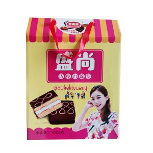 盛康馨盛尚巧克力涂层蛋糕礼盒
