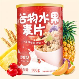 粟籽磨坊谷物水果麦片500g