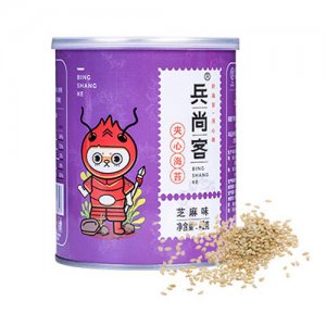 兵尚客夹心海苔芝麻味42g
