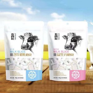 五良珍含牛初乳奶贝100g