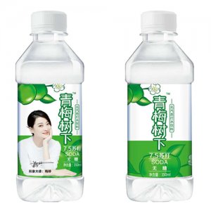 青梅树下苏打水饮料青梅味350ml