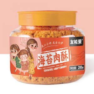 友能量海苔肉酥200g