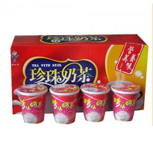 顶呱呱奇异鸟-75g杯装奶茶（草莓味)