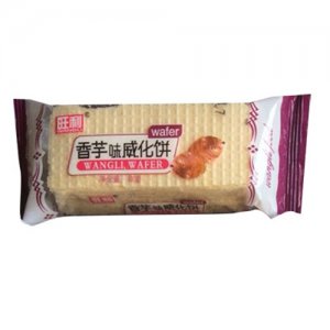 旺利香芋威化饼干袋装