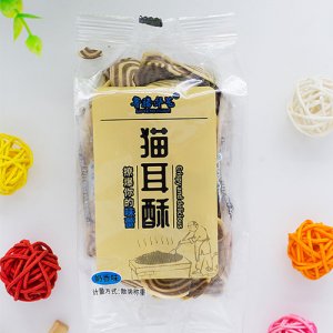 鲁滕华艺猫耳酥奶香味散装称重