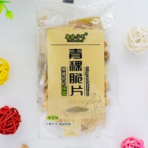 鲁滕华艺青稞脆片海苔味散装称重