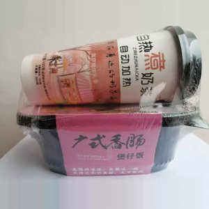火师傅自热广式香肠煲仔饭+自热煮奶茶