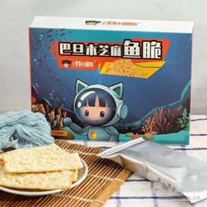 小黑蔓的朋友巴旦木芝麻鱼脆