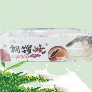 味宝铜锣烧夹心蛋糕红豆味240克