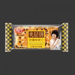 美代夹层饼柠檬味