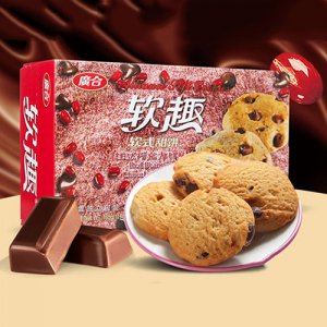 广合红豆巧克力软趣甜饼165g