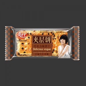 美代夹层饼巧克力味