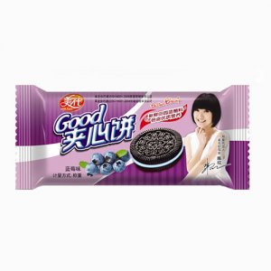 美代蓝莓夹心饼干