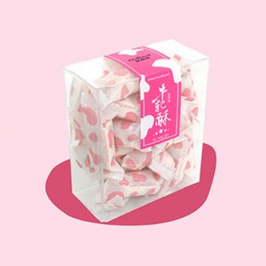 好利来玫瑰味牛轧糖