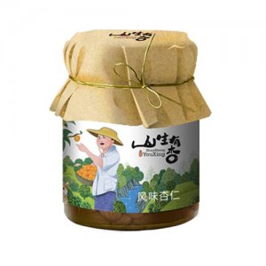 山生有杏风味杏仁180g