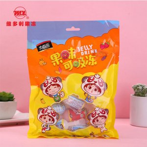 维多利果味果冻袋装