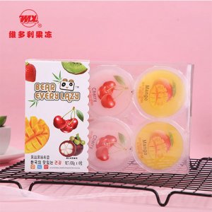 维多利果滋味果冻100g