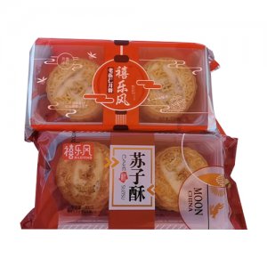 禧乐风老伍仁月饼300g