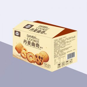 乐比卡通丹麦曲奇饼干奶油味