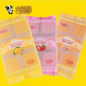 大懒熊布丁果冻210g