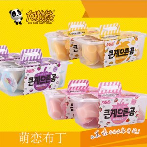 大懒熊布丁果冻盒装