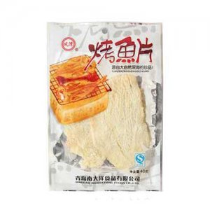 凤湾烤鱼片40g