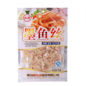 凤湾墨鱼丝60g