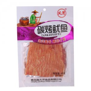 凤湾碳烤鱿鱼40g