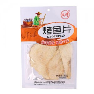 凤湾烤鱼片80g