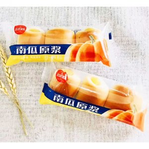 拉菲堡堡南瓜原浆面包称重