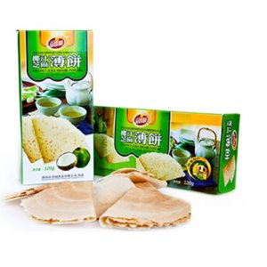 品香园椰汁芝麻薄饼