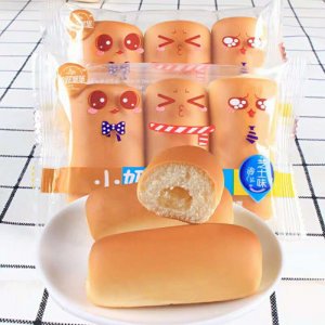 拉菲堡堡小奶棒夹心面包称重