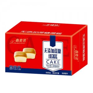 鑫麦诺无蔗糖蛋糕乳酸菌味礼盒