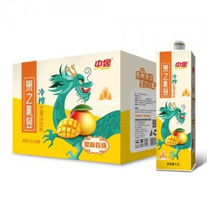 中昱冷榨芒果汁饮料1.5LX6盒